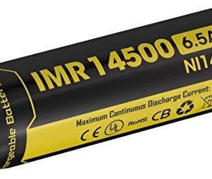Acumulator 14500 LI-ION NITECORE NI14500A 3.7V 650mAh 6.5A cu pin