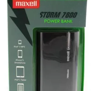 Acumulator extern PowerBank 7800mAh negru Maxell