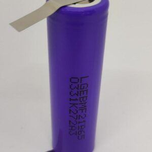 Acumulator Li-Ion 18650 LG 2200mAh 10A 3.7V cu lamele sudate LGEBMF21865