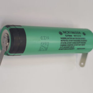 Acumulator Li-Ion Panasonic 18650 3.6V 3100mA 5.9A plat cu lamele terminale NCR18650A