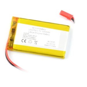 Acumulator Lithium Poliymer 12211 1350mAh 1S 3.7V conector JST-BEC 59x37x5mm AKYGA Battery