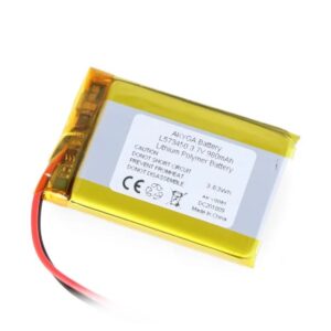 Acumulator Lithium Polymer 06036 980mAh 1S 3.7V fir cu conector JST-BEC 50x34x6mm AKYGA Battery