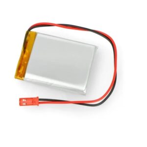 Acumulator Lithium Polymer 15632 1800mAh 1S 3.7V conector JST-BEC 50x40x8mm AKYGA Battery