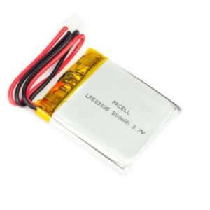 Acumulator Lithium Polymer 20146 500mAh 3.7V conector JST 37x30.5x5.3mm Pimoroni AKYGA Battery