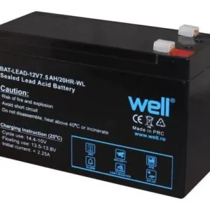 Acumulator plumb acid 12V 7.5Ah Well