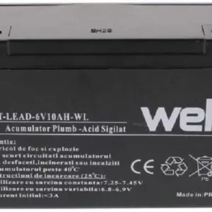 Acumulator plumb acid 6V 10AH Well