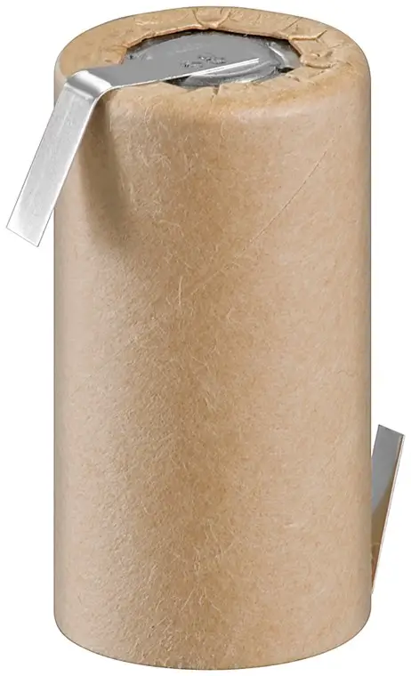 Acumulator R14 Sub-C 1500mAh 1.2V 43x23mm cu Capete de lipire in Z 72875 Goobay