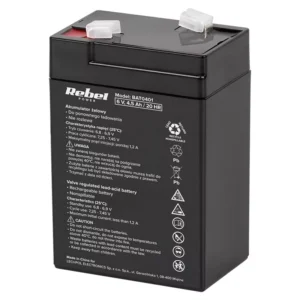 Acumulator stationar SLA Acid Plumb 6V 4.5Ah REBEL
