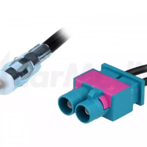 Adaptor antena DIN mufa - Fakra mufa x2 4CarMedia