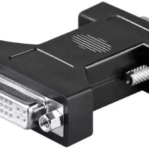 Adaptor DVI-I 24+5 mama la 15 pini HD tata VGA Goobay