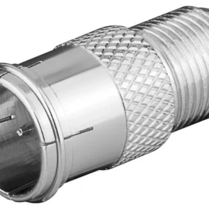 Adaptor F tata - F mama zinc Goobay