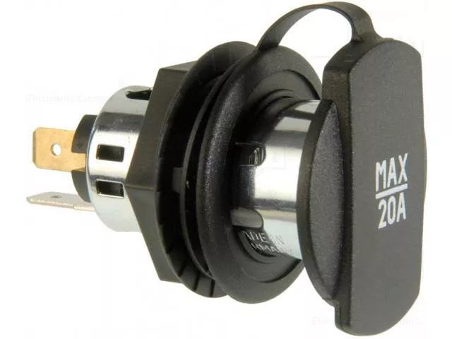 Adaptor mufa mama bricheta auto x1 20A 12÷24VDC PRO CAR 68140800