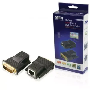 Adaptor prelungitor DVI prin UTP pana la 20m Aten