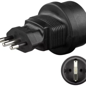 Adaptor priza Schuko - Italian Goobay