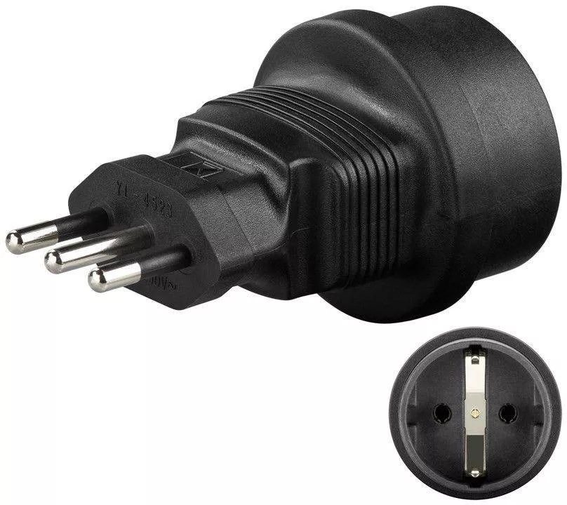 Adaptor priza Schuko - Italian Goobay