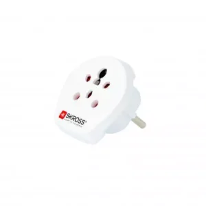 Adaptor priza Universal India Israel Danemarca - EU Skross 1.500217-E