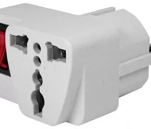 Adaptor SCHUKO CE7/7 - priza UK ANGLIA cu intrerupator
