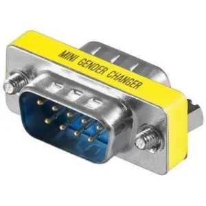 Adaptor serial RS232 DB9 tata-tata Goobay