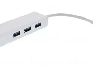 Adaptor USB 3.0 - Gigabit Ethernet si 3x USB 3.0 Well