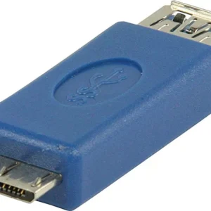 Adaptor USB 3.0 Micro USB B tata 3.0 - USB A mama 3.0 albastru VALUELINE