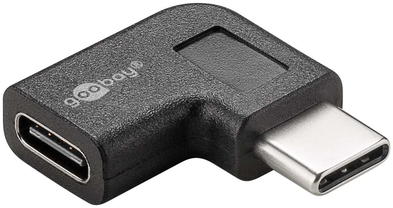 Adaptor USB 3.1 TYPE C - TYPE C 90 Grade 5Gbps potrivit pentru MacBook Goobay 45402