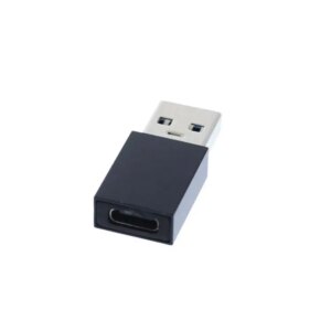 Adaptor USB-A 3.0 tata - USB-C mama negru Well ADAPT-USB3.0/USBC-WL