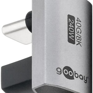 Adaptor USB-C3.1 mama - USB-C tata in forma de U Thunderbolt 3 /4 Goobay 74445