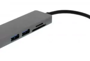 Adaptor USB Type C - HDMI +2x USB 3.0 +cititor card Well