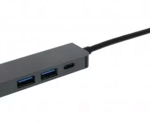 Adaptor USB Type C - HDMI 2x USB3.0 USB Type C PD WELL