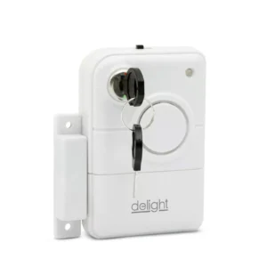Alarma la deschiderea usii cu cheie delight