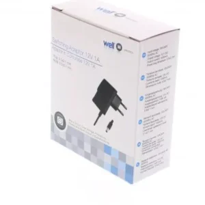 Alimentator AC/DC 12V 1A conector DC 5.5x2.1x10mm Well