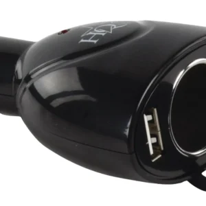 Alimentator bricheta auto dual USB 1A +slot bricheta mama HQ