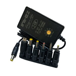 Alimentator retea 230VAC - 3-12V/2A 3V-6V/2500mAh 7.5V-12V/2000mAh 30W +6 mufe afisaj LED rosu KTQD24-312 (504)