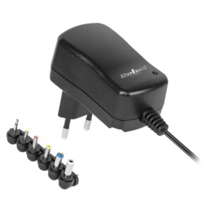 Alimentator stabilizat universal 3-12V 600mAh + 6 conectori REBEL URZ1152A