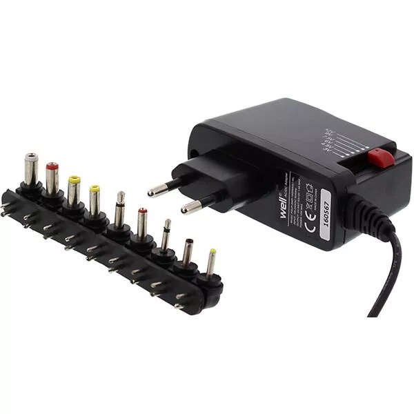 Alimentator universal in comutatie 1000mA iesire USB 9 mufe Well