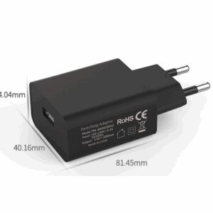 Alimentator USB 230V la USB A 2A negru