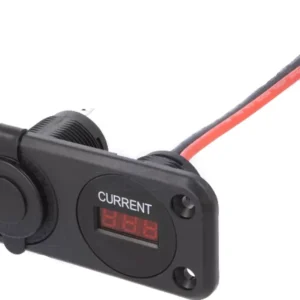 Ampermetru soclu bricheta auto x1 7-33VDC SCI A13-142A251BPD-BB3