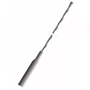 Antena auto 42.5cm cu filet interior 6mm +4 adaptoare Sunker A3