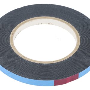 Banda de fixare W 9mm L 5m Thk 0.8mm dublu adezive acril 4234 PIANKOWA 0.8 MM 9MM-5M