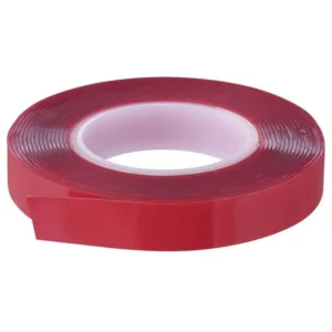 Banda dublu adeziva 3m x 12mm acrilica transparenta Emos