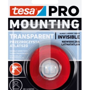 Banda dubluadeziva montare transparenta 19mm 5m Tesa PRO 66965-00007