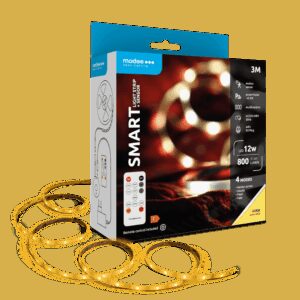 Banda LED Smart Modee 12W senzor de miscare cu telecomanda 2700K 800lm IP20 3m MSL-LS12W3M2700KS-R