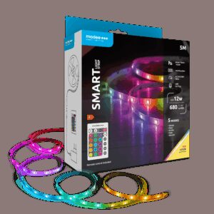 Banda LED Smart Modee 12W telecomanda 2700K +RGB 680lm IP20 5m MSL-LS12W5MRGB2700K-R