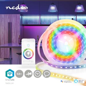 Banda LED Smart Wi-Fi RGB 700lm IP65 5m Nedis