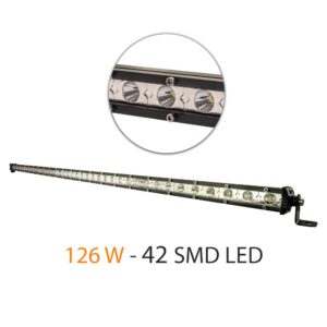 Bara LED Auto Off Road 126W 42SMD 8400lm 1120x30x48mm 12-32V CLL008 Carguard