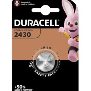 Baterie buton litiu Duracell CR2430 3V 1buc/blister BAT-CR2430-BL1-DRL