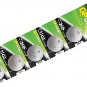 Baterie buton Litiu GP CR2430 3V 300mAh 24.5x3mm 1buc