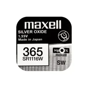 Baterie ceas Maxell SR1116W V365 S35 1.55V oxid de argint 1buc
