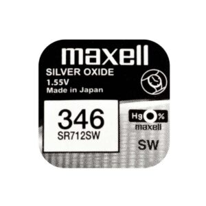 Baterie ceas Maxell SR712SW V346 1.55V oxid de argint 1buc