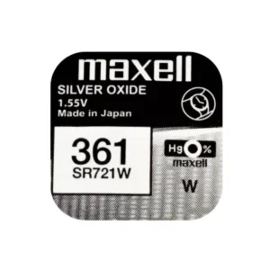 Baterie ceas Maxell SR721W V361 SR58 1.55V oxid de argint 1buc